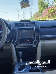  24 تويوتا كامري 2014 فحص كامل فل الفل بفتحه لون شمباني مميز بسعر مغري قابل للبدل