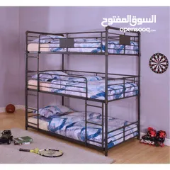  1 سرير 3 طوابق شغل درجه