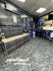  9 محطة مياه و مطعم شاورما و سناك
