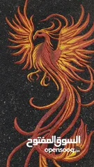  1 لوحه فنيه من عجينة الورق