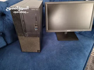  2 كمبيوتر مكتبي للبيع كور i5 الجيل 8 رام 16