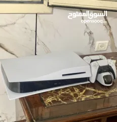  1 بلاستيشن 5 حرق