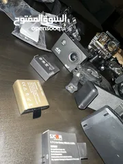  3 Action Camera 4k For bike  With 3 battery  and a accessories