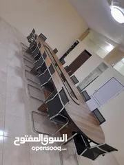  7 طاولة اجتماعات شامل التوصيل والتركيب عمان زرقاء