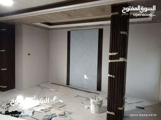 25 تركيب جميع انواع الديكور الداخلي و الخارجي احدث التصميم للجبسومبورد وبديل الخشب وبديل الحجر وبديل ال
