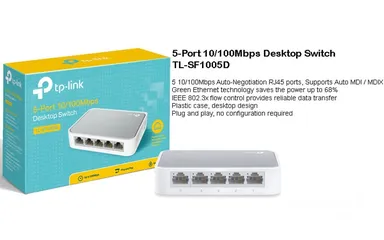  5 سوتش 5 مخارج  5-Port 10/100Mbps Desktop Switch tp-link