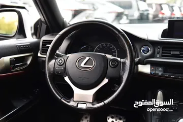 17 Lexus CT200h F-Sport 2016‏ لكزس سي تي هايبرد