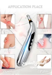  1 E-Stim Pen Massager العلاج بالوخز بالإبر الكهربائي ، قلم الطاقة ، جهاز تخفيف الآلام ،