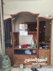  3 غرفة نوم ماستر خشب زان بوفيه تلفاز بوفيه مطبخ