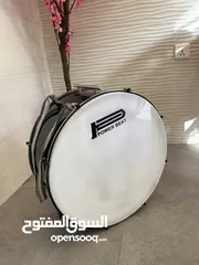  5 طبل POWER PEET وطبول مريم فارس الأصلي سوري مع حقيبه وعصي وكفاله رسميه