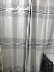  3 double face curtains, ستائر وجهان