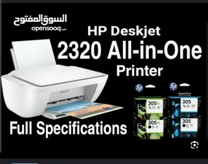  2 طابعة وسكانر وناسخه hp بالكرتونة ما استخدمتها بس تجربة مجربة وبعدها ما استخدمت