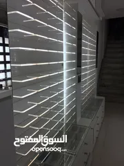  4 ديكور محل نظارات حديث للبيع كامل بسعر مغري جداً