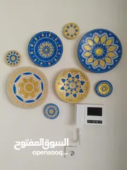  2 Wall hanging, painted by hand, can be ordered in desired size and color. Cooperation with stores