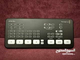  1 For sale Blackmagic atem mini   مكسر دمج الفيديو  للبث المباشر