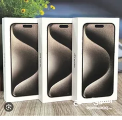  1 ايفون 15 برو ماكس 256 جيجا جديد كفالة الشرق الاوسط جميع الالوان // iPhone 15 Pro MaX