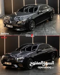  9 مرسيدس بينز  E200 2014 محوله من الخارج شكل 2022
