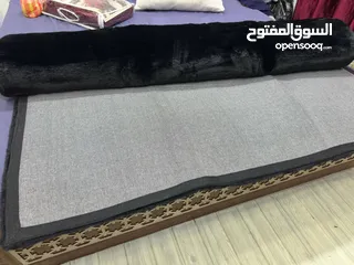  7 سجاد مـوكـيت ارض ثقيل تـركي  ثقيل فرو الارنب فائق النعومه