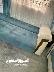  7 طقم كنب معيشه 9 مقاعد بحالة جيدة جداً للبيع مستعمل استعمال خفيف