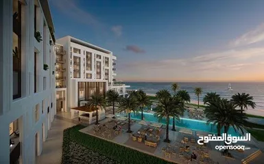  2 أرقي شقة على شاطئ القرم Apartment overlooking Qurum beach