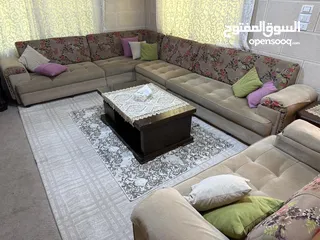  1 كنب صالون كورنر