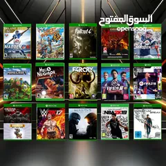  5 Xbox series x & one x/s Game CD’s  أقراص ألعاب إكس بوكس سيريس & ون