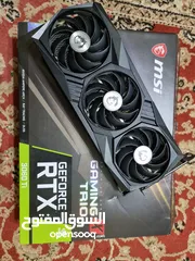  4 كرت شاشة MSI 3060ti TRIOS GPU