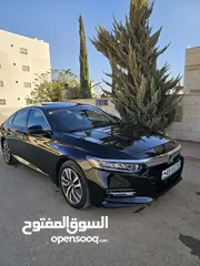  9 هوندا اكورد هايبرد 2018 ممشى قليل فل كامل