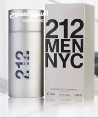  1 عطر 212 Men NYC الأصلي من كارولينا هيريرا  عطر رجالي أنيق يجسد روح مدينة نيويورك النابضة بالحياة