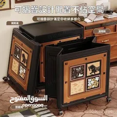 3 صندوق تخزين مزخرف قابل للطي.... YZ-81