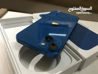  1 على الفحص ايفون 13 اصلي جيجا 256 بطارية 81 أغراضة والكرتونه الأصلية متوفر توصيل