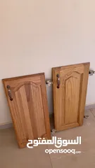  2 ابواب مطبخ بلوط