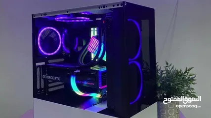  8 Brand New Gaming Pc With All Peripherals بيسي للألعاب والشغل جديد للبيع مع كامل ملحقاته