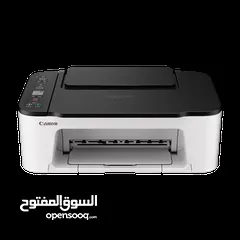  6 طابعة كانون بوظائف متعددة طباعة، نسخ، ومسح ضوئي طباعه ليزر Canon TS3440 Wifi LaserJet