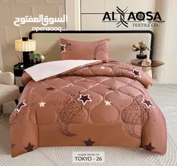  11 كمفورتر نفخ مفرد   3 قطع  شرشف وملف ووجه مخدة   مقاس الشرشف 160_220 مقاس الملف 90_200_30 نوم وراحة