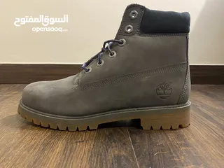  1 New Grey Timberland Boots