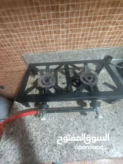  3 انبوبه سلندر غاز وطباخه بوتجاز