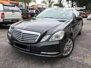  1 مرسيدس  E200     موديل 2011