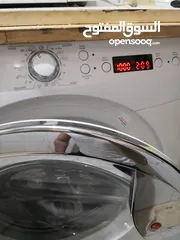  6 غساله هوڤر إيطالي سعة 8 كيلو السرعه1400 دوره