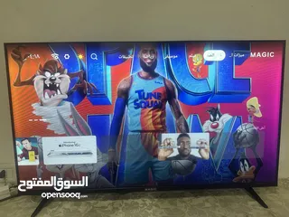  1 شاشه سمارت بحالة ممتازة