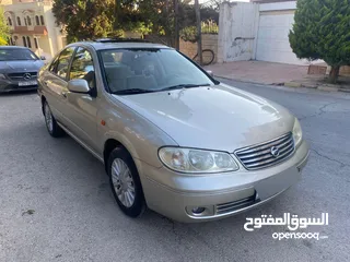  1 نيسان صني 2006  فحص كامل  فل الفل  وارد شركه  صيانة دوريه  مالك واحد من الشركه
