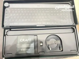  2 Logitech Craft keyboard “ NEW “