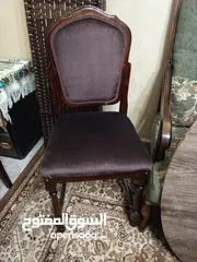  6 طاولة سفرة للبيع مع 8 كراسي بحالة ممتازة جدا