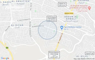  7 شقه 45م مفروشه للبيع منطقة عبد الله غوشة