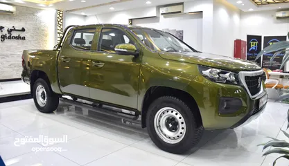  3 Peugeot Landtrek 4WD ( 2023 Model ) in Green Color GCC Specs