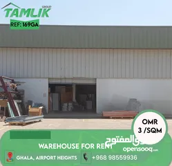  1 Warehouse for Rent in Ghala REF 169GA