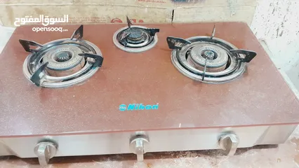  2 Nihon Gas stove with 3 burners