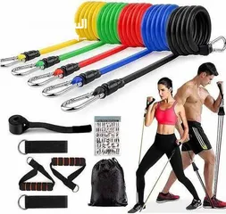  3 مجموعة من أحزمة المقاومة، والمعروفة أيضًا بـ “Power Resistance Bands”