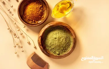  20 حناء طبيعية خضراء أصلية للتجميل و صبغ الشعر