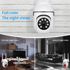  4 Smart Security Camera 1080p HD Home Camera with Night Vision Motion Detection Tilt 350°